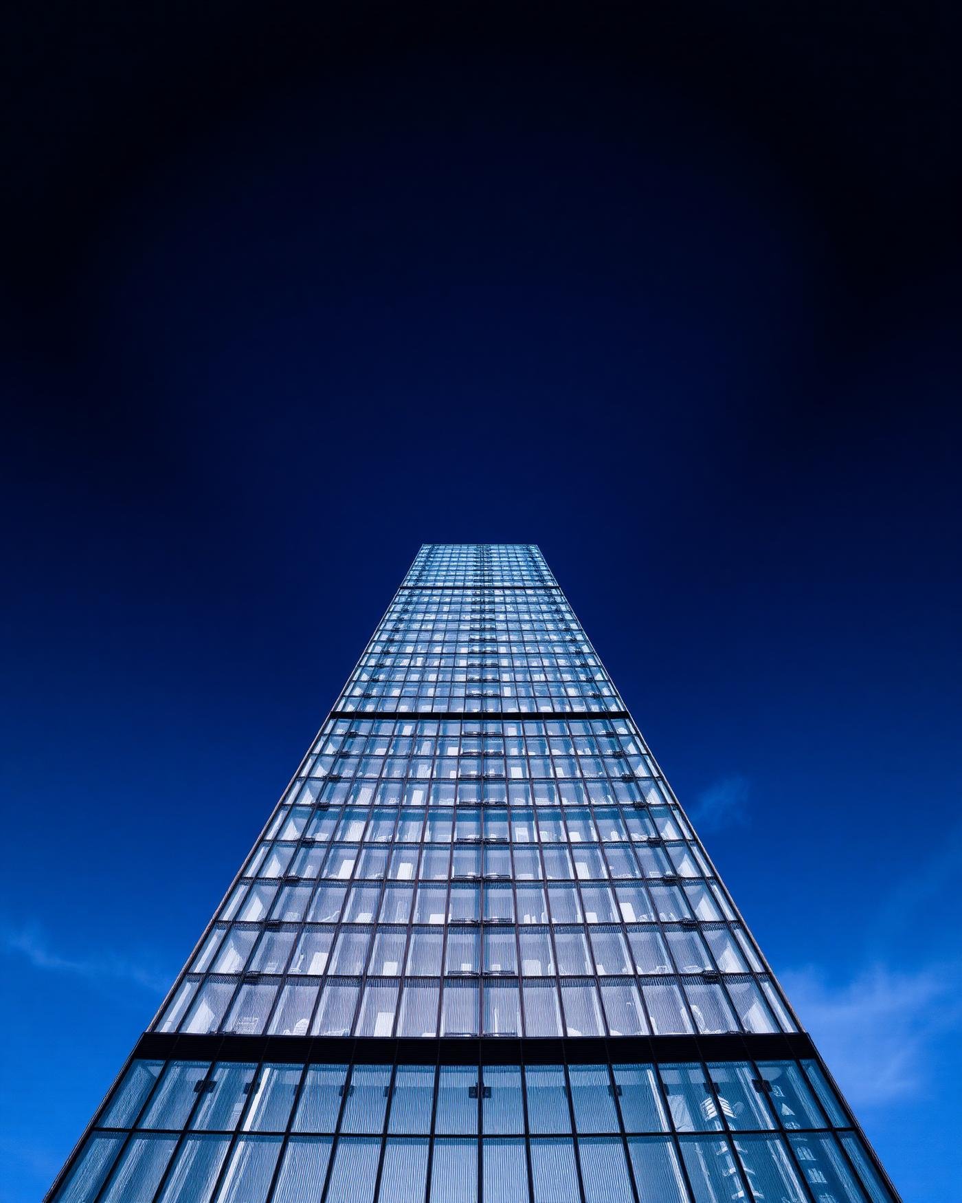 Modern skyscraper facade